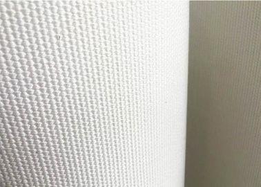 50 Meters Length Fluidizing Polyester Air Slide Fabric White Color ISO Certification