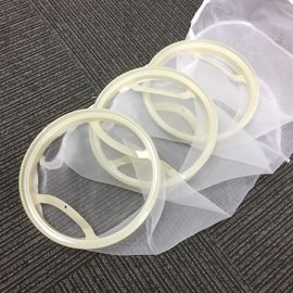 Bolso de filtro de nylon soldado con autógena con el anillo plástico