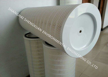 Cartucho de filtro plisado industrial, anti - cartucho de filtro corrosivo del colector de polvo