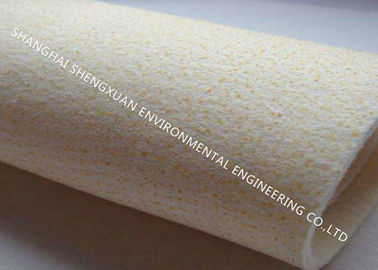 Artículo no tejido perforado aguja de acrílico de la tela del filtro del fieltro para la fabricación del bolso de filtro del polvo