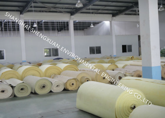 El ANIMAL DOMÉSTICO anti de la llama 550gsm hizo girar la tela industrial de la tela filtrante de la construcción de 1.8m m