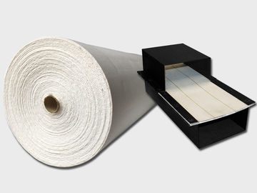 El material sólido 4,0 kilogramo/M2 50 de los hilados de polyester de la correa de la diapositiva del aire de la armadura de 4 capas mide longitud